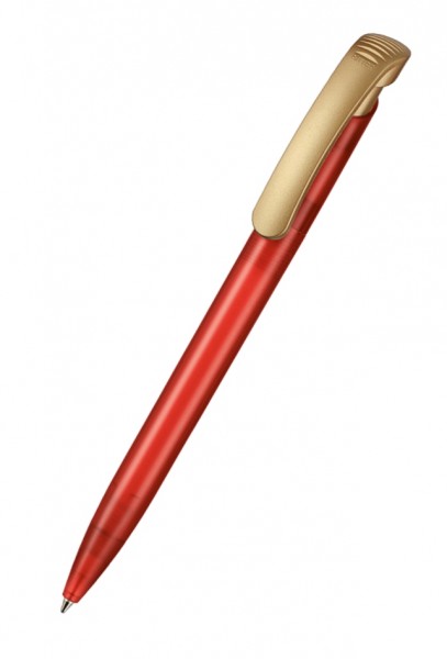 Ritter Pen Kugelschreiber Clear Frozen G 42001 Feuer-Rot 3609