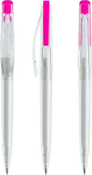 prodir Kugelschreiber DS2 PTT-P Transparent P23 Pink
