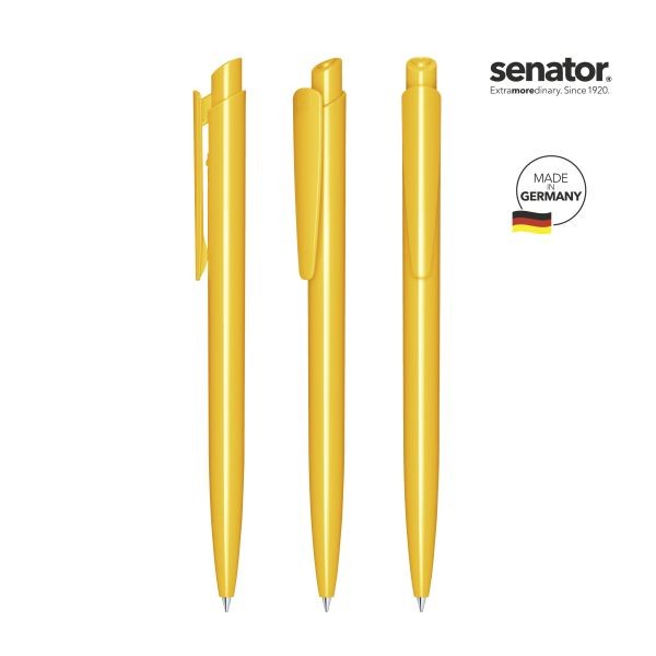 SENATOR Kugelschreiber DART Polished 2600 Pantone 7408 Gelb