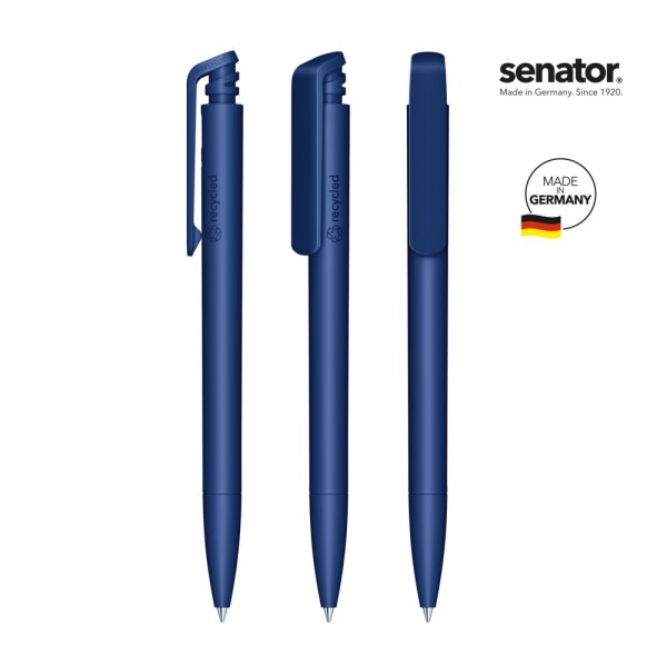 SENATOR Kugelschreiber TRENTO MATT RECYCLED 3305 - Blau 2757