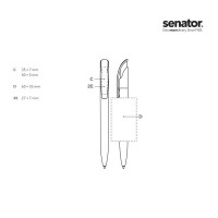 Vorschau: SENATOR Kugelschreiber CHALLENGER Softtouch 2737 Pantone 445 Grau Vorschau: SENATOR Kugelschreiber CHALLENGER Softtouch 2737 Pantone 445 Grau