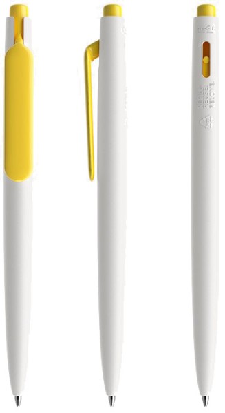 DS11 prodir Kugelschreiber PMP M02 weiß-lemon