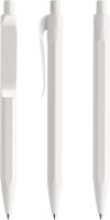 QS50 prodir Kugelschreiber PMP Curved-Clip M66 white QS50 prodir Kugelschreiber PMP Curved-Clip M66 white