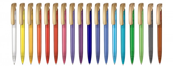 Ritter Pen Kugelschreiber Clear Frozen G 42001 Topas-Grau 4408