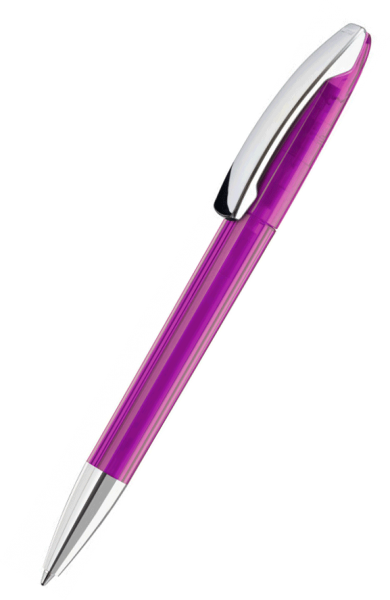 UMA Kugelschreiber ICON transparent M SI 0-0056 Mittelviolett