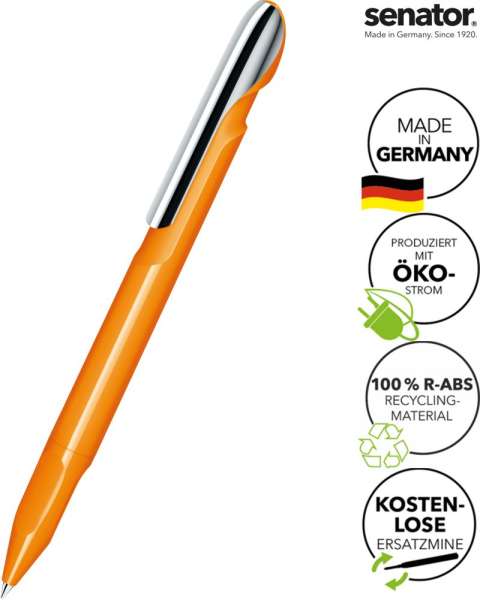 SENATOR Kugelschreiber EVOXX POLISHED RECYCLED MC 3277 - Orange