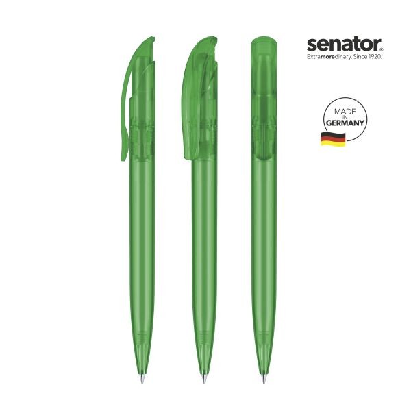 SENATOR Kugelschreiber CHALLENGER Frosted 2418 Pantone 347 Grün