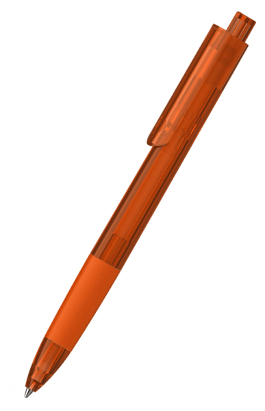 KLIO-ETERNA Kugelschreiber Tecto transparent 42664 Orange-Rot HTR