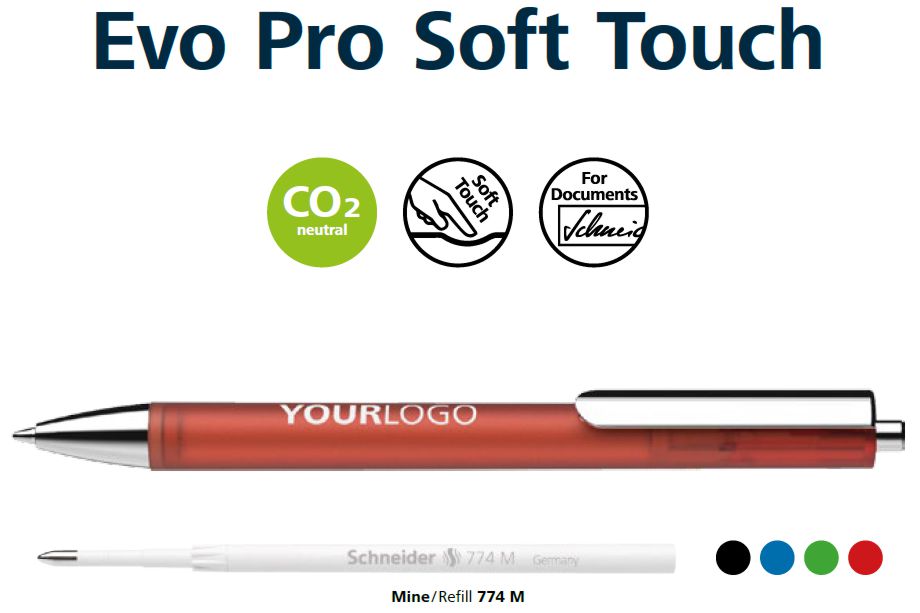 Evo Pro Soft Touch Schneider-Pen Kugeslchreiber