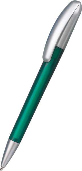 quatron Kugelschreiber Boogie silver 51055 grün 3415