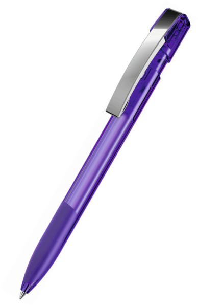 UMA Kugelschreiber SKY grip tranparent M 0-0126 Rot-Violett