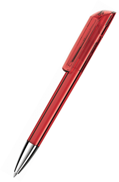 UMA Kugelschreiber VANE transparent SI 0-0185 Rot