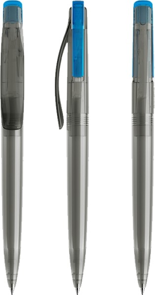 prodir Kugelschreiber DS2 PTT-T Fumé T53 Azure Blue 