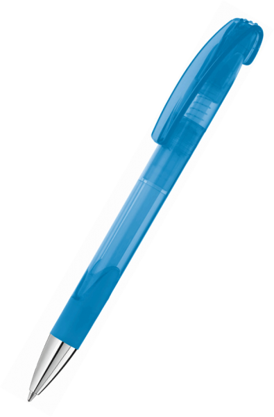 UMA Kugelschreiber LOOK grip transparent SI 0-0122 Hellblau