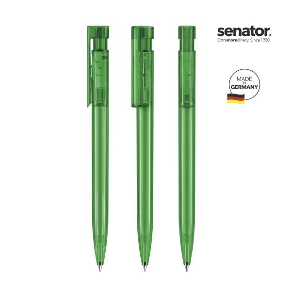 SENATOR Kugelschreiber LIBERTY Clear 2983 Pantone 347 Grün