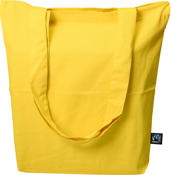 MISTER BAGS Fairtrade Cotton Twill Tasche Edda 2345 Yellow