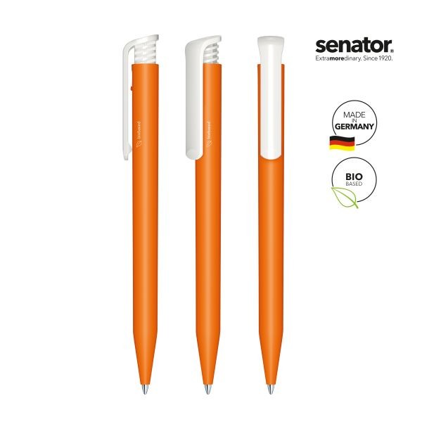 SENATOR Bio Kugelschreiber SUPER HIT 3300 matt Orange Pantone 151
