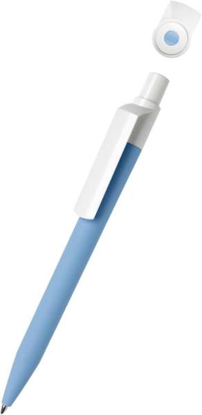 quatron Kugelschreiber Dot color softtouch 47811 babyblau 0292 