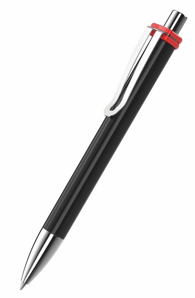 UMA Kugelschreiber VOGUE XL SI 0-0136 schwarz-rot