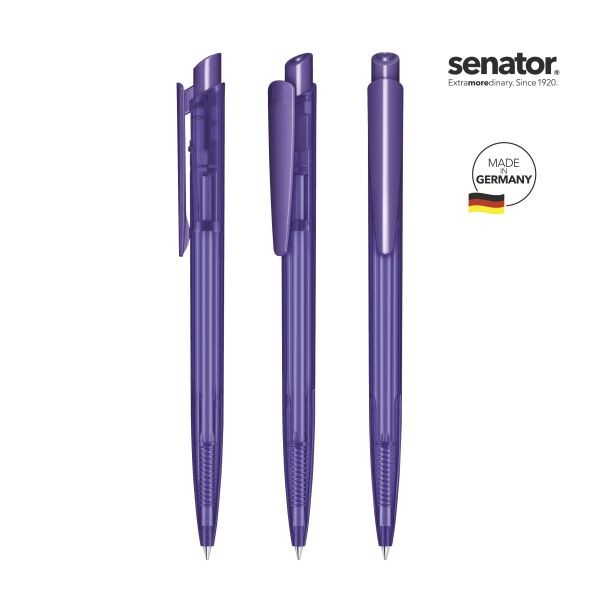 SENATOR Kugelschreiber DART Clear 2602 Pantone 267 Violett