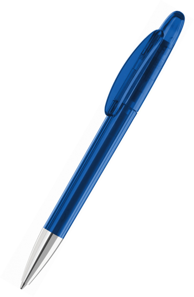 UMA Kugelschreiber ICON transparent SI 0-0056 Dunkelblau