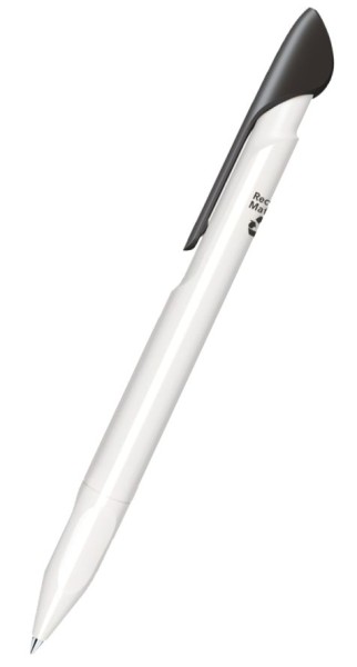 SENATOR Kugelschreiber EVOXX POLISHED RECYCLED LC 3275 - Weiß-Schwarz