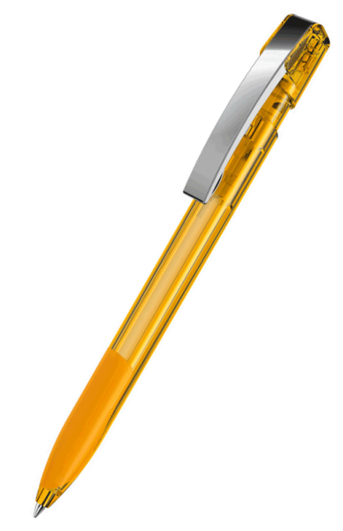 UMA Kugelschreiber SKY grip tranparent M 0-0126 Ocker