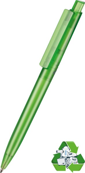 Ritter Pen Kugelschreiber Crest Recycled ID F 95930 transparent-grün-recycled