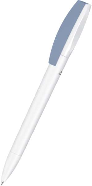 UMA Recycling Kugelschreiber CHILL C RECY 1-0043 Weiß - Rauchblau