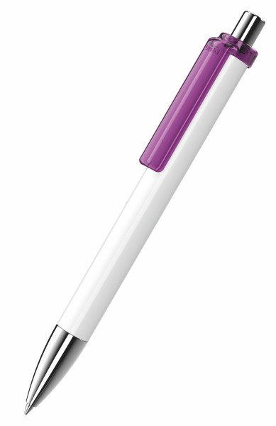 UMA Kugelschreiber FASHION K transparent SI 0-0134 weiss-violett