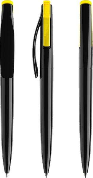 prodir Kugelschreiber DS2 PPP-T Schwarz T07 Lemon