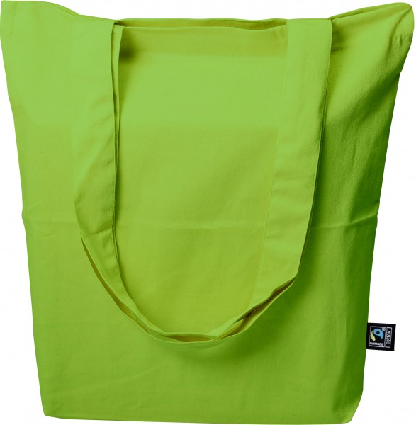 MISTER BAGS Fairtrade Cotton Twill Tasche Edda 2345 Apple Green