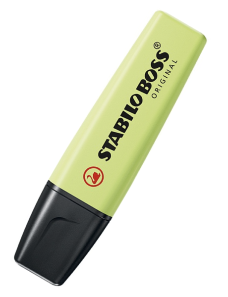 STABILO BOSS ORIGINAL Textmarker Pastel limette