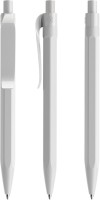 QS50 prodir Kugelschreiber PMP Curved-Clip M77 concrete grey QS50 prodir Kugelschreiber PMP Curved-Clip M77 concrete grey