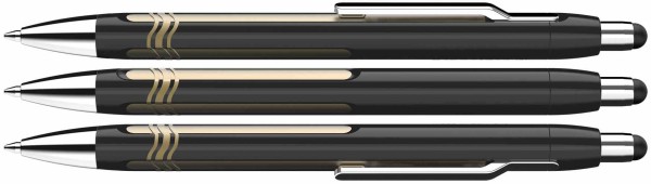 Epsilon Touch - Schneider Kugelschreiber Touchpen schwarz-gold