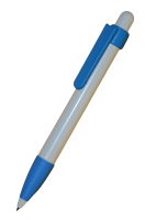 RITTER-PEN Kugelschreiber Soft Booster 02773- weiß-hellblau RITTER-PEN Kugelschreiber Soft Booster 02773- weiß-hellblau