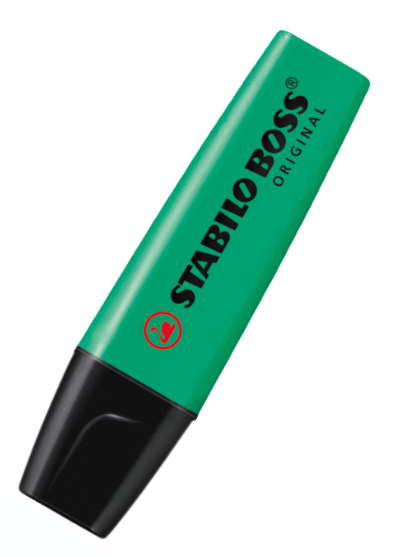 STABILO BOSS ORIGINAL Textmarker türkis
