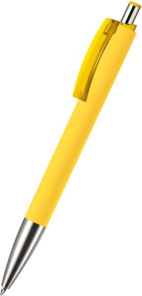 quatron Kugelschreiber Vamos deluxe softouch 21058 gelb 0108