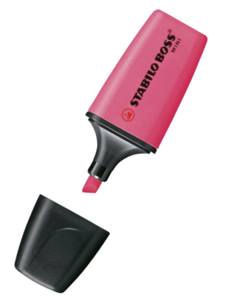 STABILO BOSS ORIGINAL MINI Textmarker neonpink