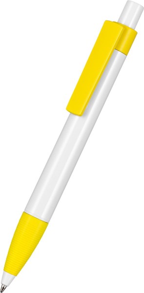 Ritter-Pen Kugelschreiber SCREEN 02600 weiß-zitronen-gelb