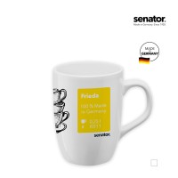 FRIEDA SENATOR Kaffeetasse inkl. 1C-Druck FRIEDA SENATOR Kaffeetasse inkl. 1C-Druck