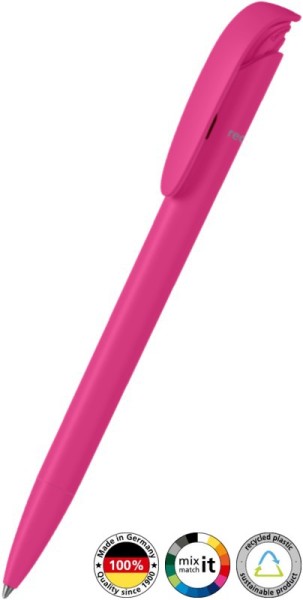 Klio Eterna Kugelschreiber Jona matt recycling 41118 Magenta
