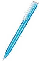 Ritter Pen Kugelschreiber Lift Transparent P 13810 Caribic-Blau 4110 Ritter Pen Kugelschreiber Lift Transparent P 13810 Caribic-Blau 4110