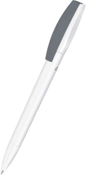 UMA Recycling Kugelschreiber CHILL C RECY 1-0043 Weiß - Dunkelgrau