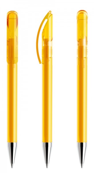 prodir DS3 Kugelschreiber TTC transparent T06 gelb
