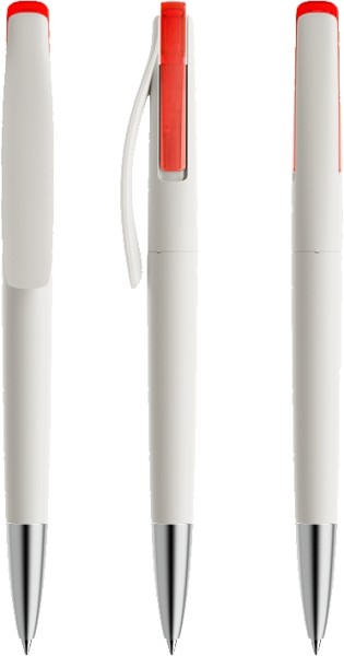 prodir Kugelschreiber DS2 PMS-T Weiß T20 Red