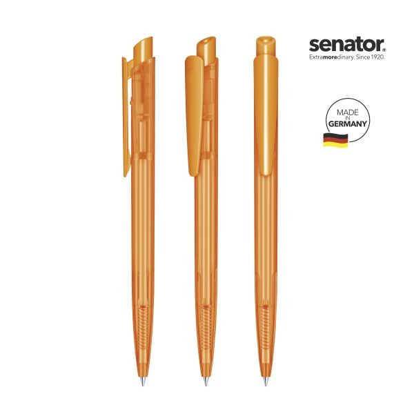 SENATOR Kugelschreiber DART Clear 2602 Pantone 151 Orange