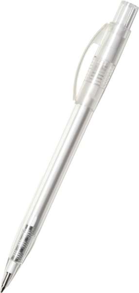 quatron Kugelschreiber Pixel transparent 47210 weiss 0001