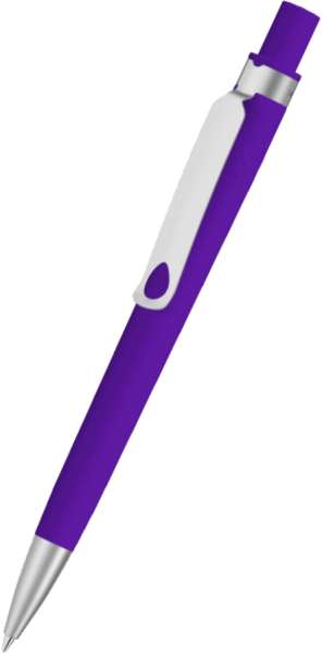 UMA Kugelschreiber RECYCLED PET PEN CORE SI GUM 0-2350 dunkelviolett