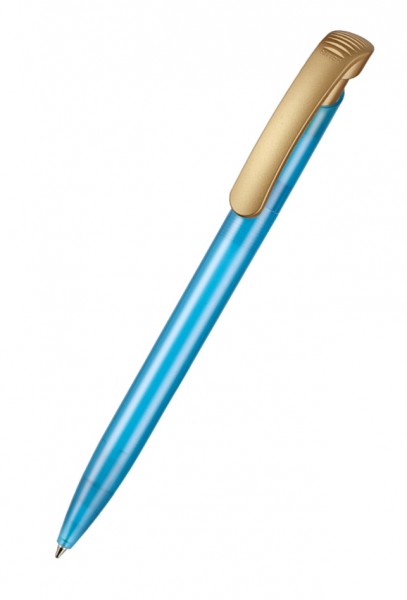 Ritter Pen Kugelschreiber Clear Frozen G 42001 Caribic-Blau 4110